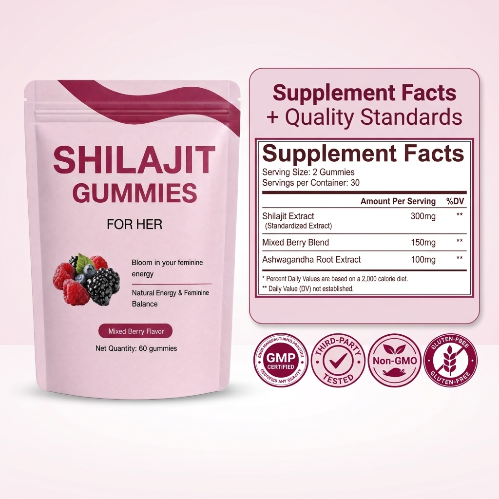 Resina Shilajit Gummies For Constipation and Gut Health